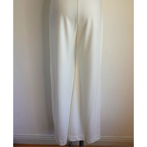 Suzie Kondi The Short Sleeve Stretch Jumpsuit Ivory Size Small NWT - Picture 9 of 16